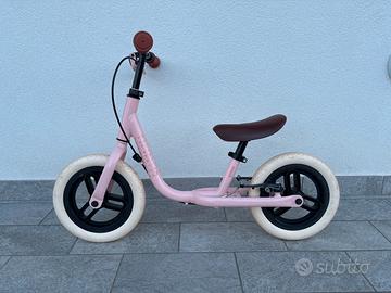 Bici bambina con freno BTWIN senza pedali