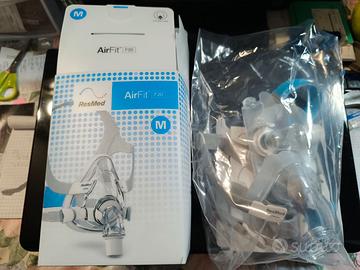 Maschera per cpap resmed Air fit f20 taglia m nuov