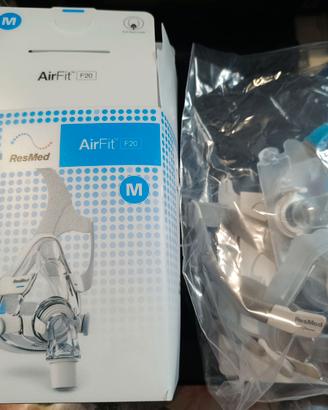 Maschera per cpap resmed Air fit f20 taglia m nuov