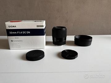 Sigma 30mm f/1.4 DC DN Sony E - Come Nuovo