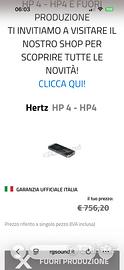 Amplificatore hertz hp4