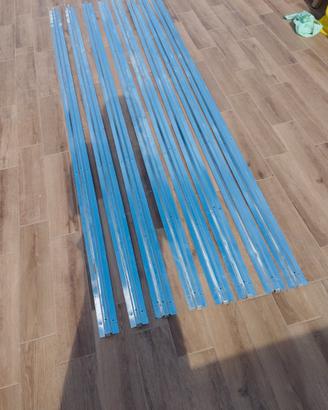 Barre acciaio zincato-Kit per Box Notek2,76x2,60mt