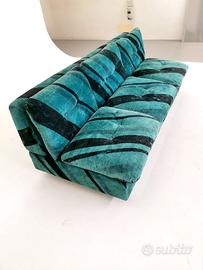 Saporiti Italia Divanoletto 3 posti 2 poltrone '70