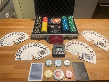 Valigetta Poker Juego + Timer FITH - Come Nuova