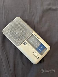 Sony ICF-350W radio portatile modernariato