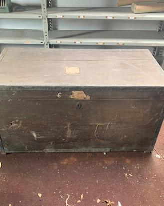 Vecchio baule legno