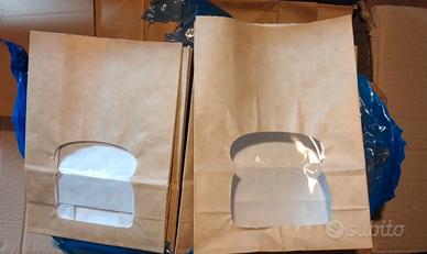 PORTA SANDWICH SACCHETTO CON FINESTRA