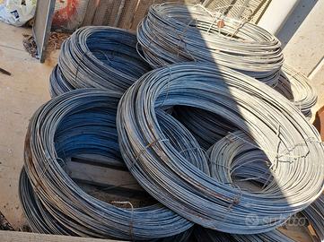 Filo di ferro zincato in bobine n. 18 3,5 mm, 70kg