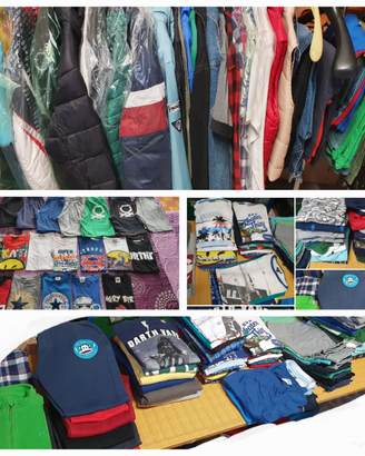 ABBIGLIAMENTO PARI AL NUOVO Varie età