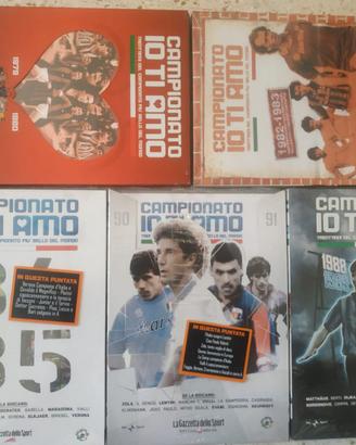 Campionato ti amo 78-79 82-83, 84-85, 88-89 90-91