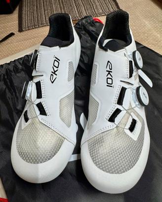 SCARPE BICI DA CORSA EKOI N. 41 NUOVE