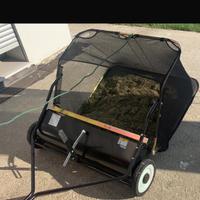 Spazzola Raccogli Erba per Trattorino