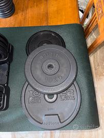 Dischi ghisa per palestra a casa