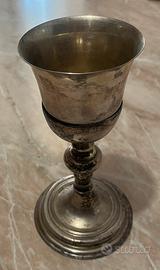 Calice Liturgico Antico Coppa Argento 800