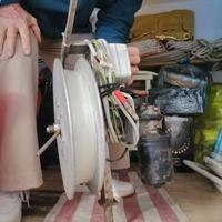 Verricello elettrico 12v da pesca profonda