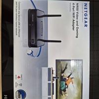 Adattatore WI-FI Netgear N900 Video and Gaming 4-P