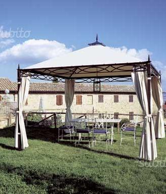 Gazebo liberty in 4x4 nuovi stock beige