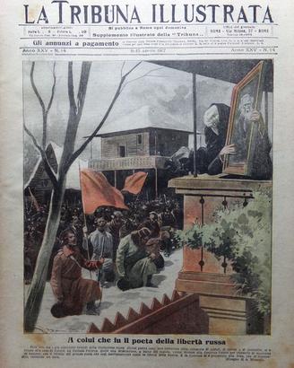 La Tribuna Illustrata 8 Aprile 1917 WW1