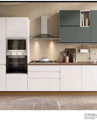 Cucina Kelly elettrodomestici e frigo no frost