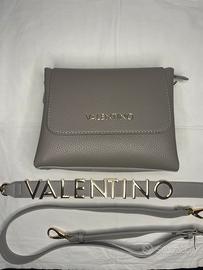 Borsa a tracolla Valentino grigia