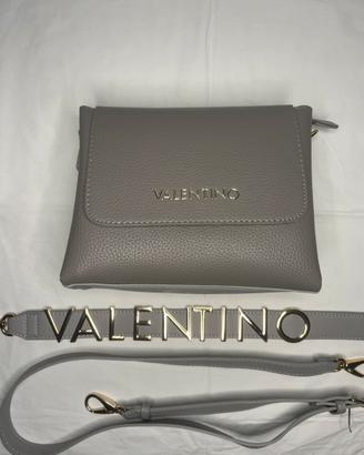 Borsa a tracolla Valentino grigia