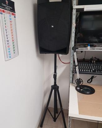 2 Diffusori Attivi PROEL V15 Plus con Stativi