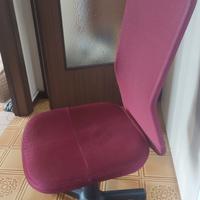 sedia da ufficio regolabile