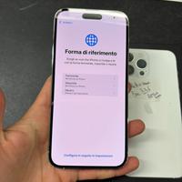 iPhone 14 PRO MAX 512gb con retro rotto