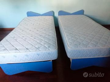 struttura letto più materasso