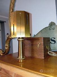 antico squadro agrimensorio primi del 900 +scatola