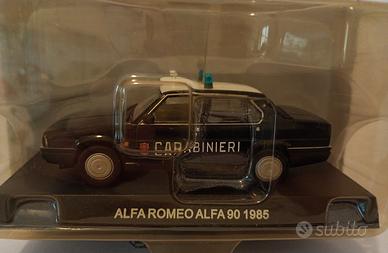 Alfa 90 1985 Carabinieri scala 1/43+ fascicolo 