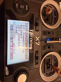 FrSky Taranis Q X7 + modulo elrs es24tx pro