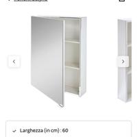 Mobile specchio  bagno