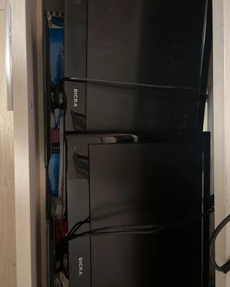 Monitor dicra doppio