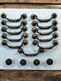 maniglie in bronzo per mobili 