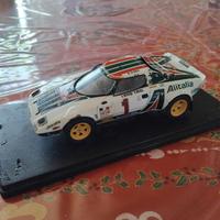 modellino auto lancia stratos