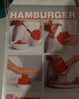 Stampo / Pressa per Hamburger Supernova Vintage