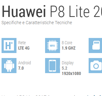 Huawei P8 Lite 2017 + 2 cover