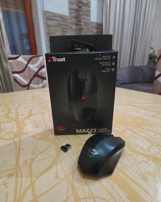 Mouse Gaming Wireless Trust GXT Macci