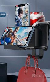 porta cellulare, bottiglia, borsa