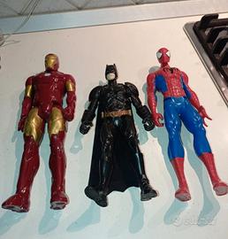 Personaggi Marvel Batman Ironman Superman 