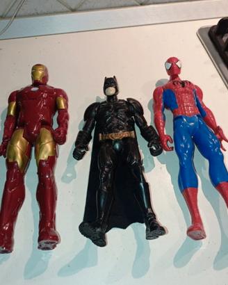 Personaggi Marvel Batman Ironman Superman 
