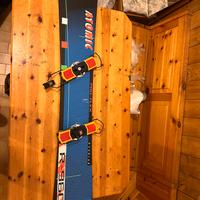 Snowboard Hard Atomic Race R:30 + Attacchi F2