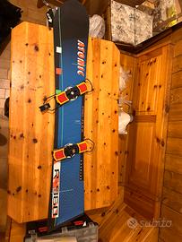 Snowboard Hard Atomic Race R:30 + Attacchi F2