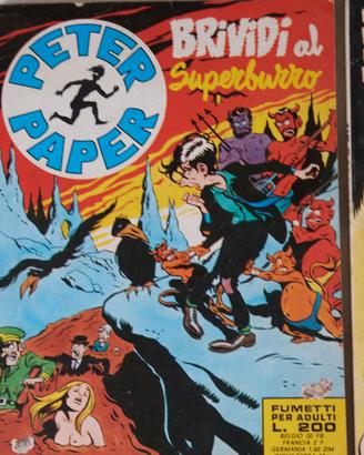Peter Paper N.7 "Brividi al superburro"  1973