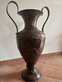 Anfora in Rame Lavorata a Mano Pezzo unico