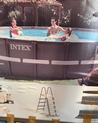 Piscina Intex Ultra XTR Frame 5,49 x 1,32 m