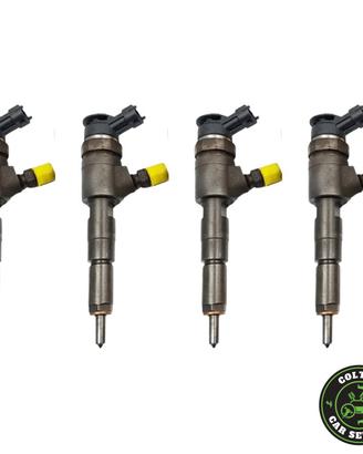 4 INIETTORI BOSCH 0445110075 PEUGEOT CITROEN FORD 