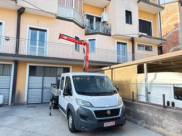 Fiat Ducato 2.3 MJT 130CV CASSONE GRU 7 POSTI