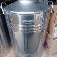 Bidone inox da 100 LT 